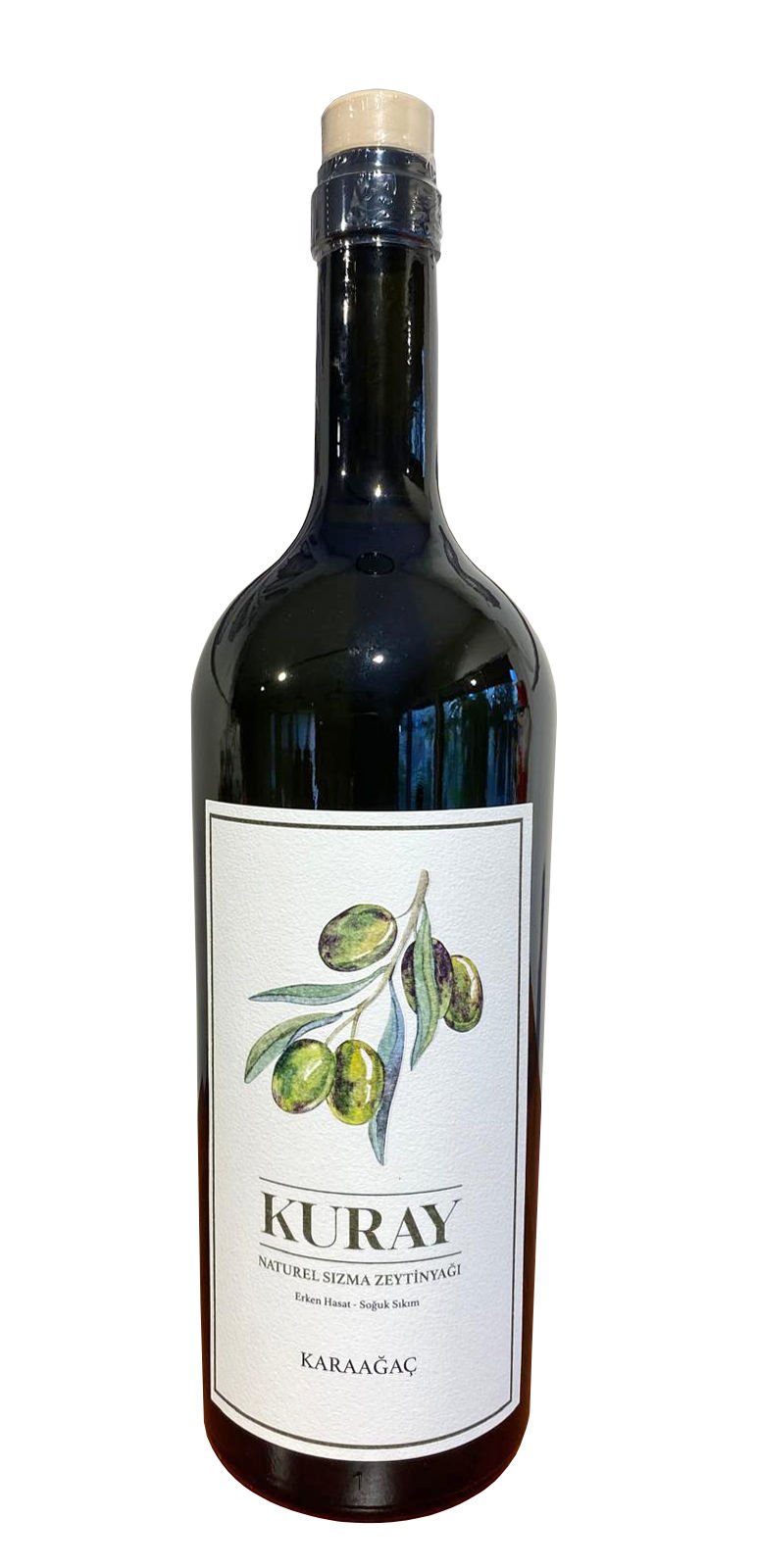 2024-2025 KURAY 1 Lt. Erken Hasat Soğuk Sıkım Naturel Sızma Zeytinyağı