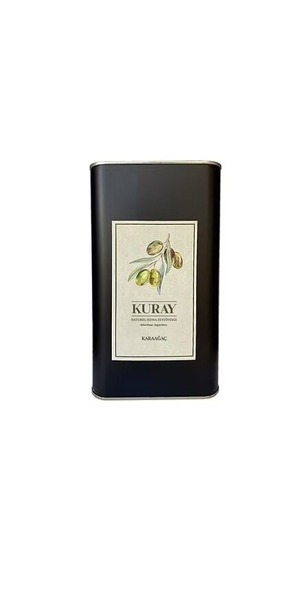 2025-2026 KURAY 5 Lt. Erken Hasat Soğuk Sıkım Naturel Sızma Zeytinyağı